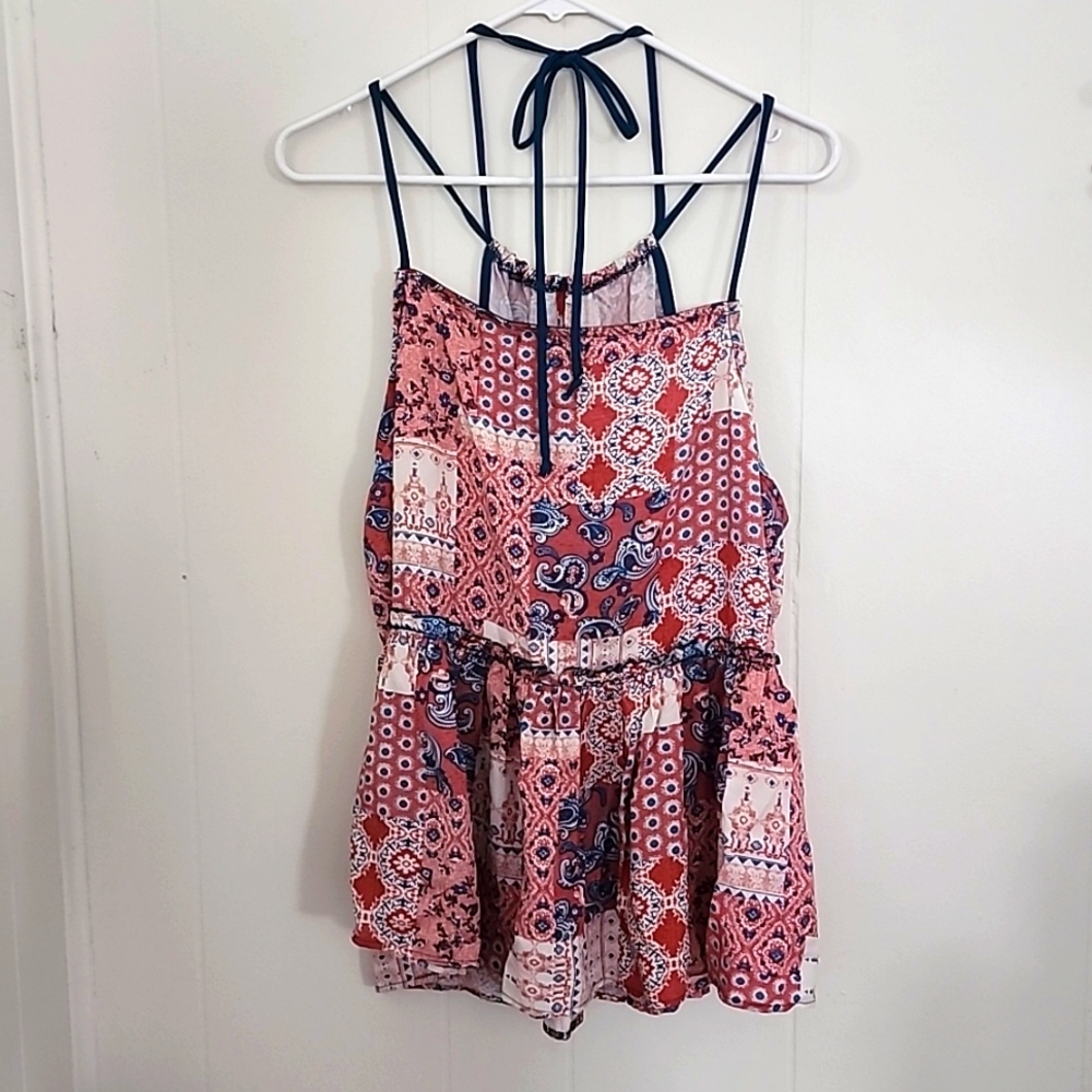 Sugarfox boutique babydoll tank top size 1x NWOT
